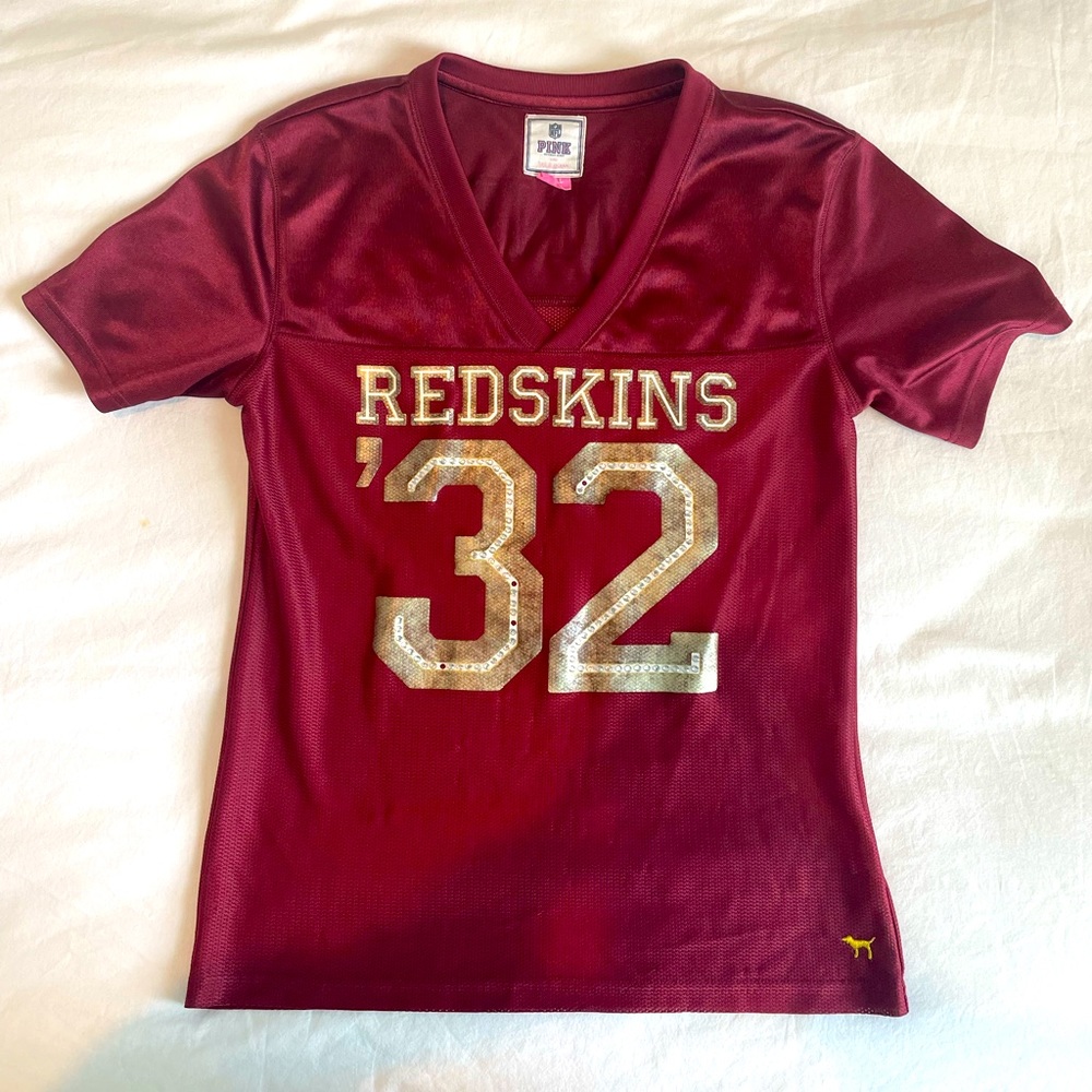 PINK Victoria Secret - Washington Redskins Football Jersey.